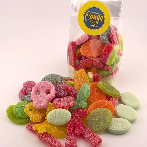 Product display of Swedish Candy House Sour Easter Mix